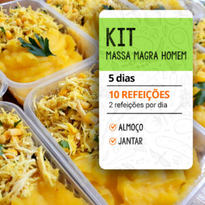 Kit Massa Magra - 5 Dias