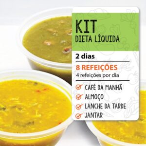 Kit dieta liquida - 2 Dias