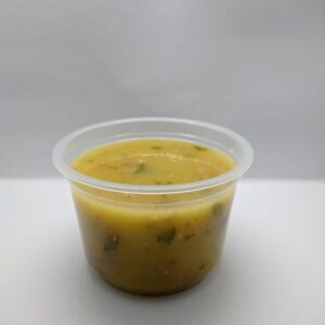 Sopa de mandioca cremosa