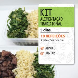 Kit Alimentação Tradicional - 10 Refeições