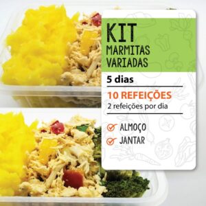 Kit Sabores Variados - 10 Refeições